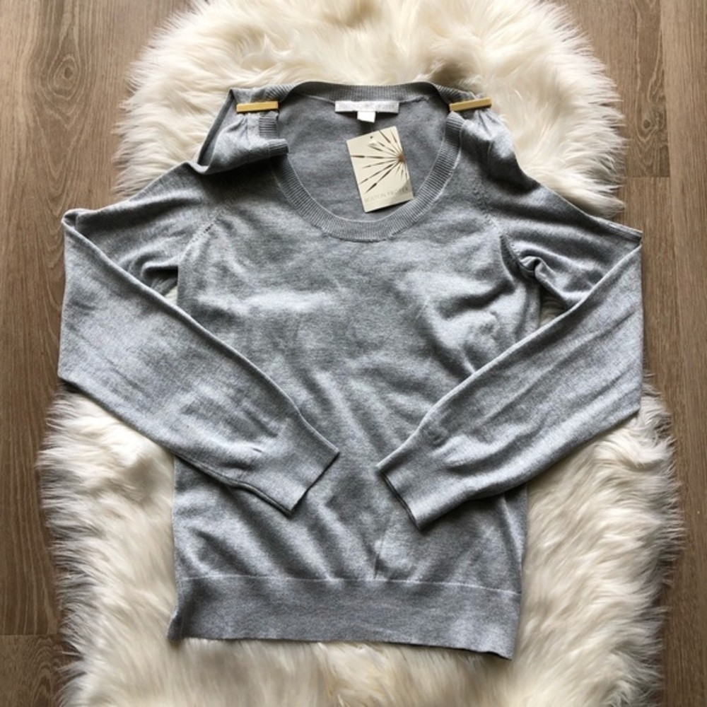 Boston Proper • Everyday Cold Shoulder Sweater